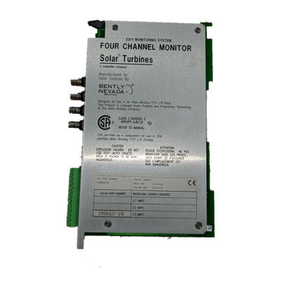 132419-01 Bently Nevada Parts 2201 Controlesysteem Vier Kanaalmonitor