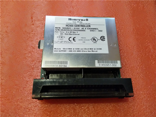 900A01-0102 Honeywell 8 PLC van het de Modulehc900 Controlemechanisme van de Kanaal Analoge Input Module