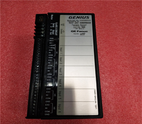 IC660BBA020 het Genie I/O PLC van GE Fanuc Systeem Huidig Analoog Blok General Electric