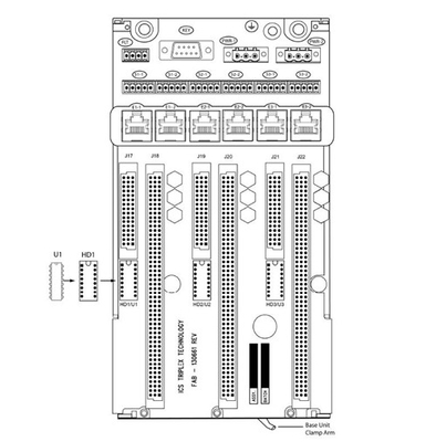 T9100 van de de Bewerkerbasiseenheid van Rockwell ICS het controlemechanismeplc van AADvance DCS Rockwell Automation