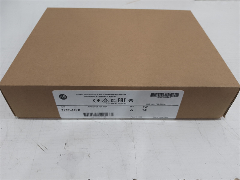 Allen-Bradley 1756-OF8 ControlLogix 8 PT de Module van A/O I of V