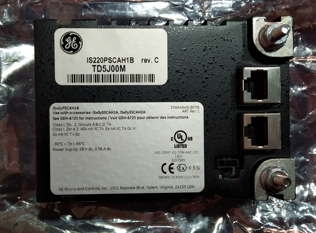 GE IS220PSCAH1A GENERAL ELECTRIC IS200 I/O Pack-module voor industriële automatiseringstoepassingen op voorraad