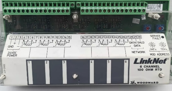Woodward 9905-970 6-kanaal Input Module 24 Vdc -40°C tot +85°C In voorraad