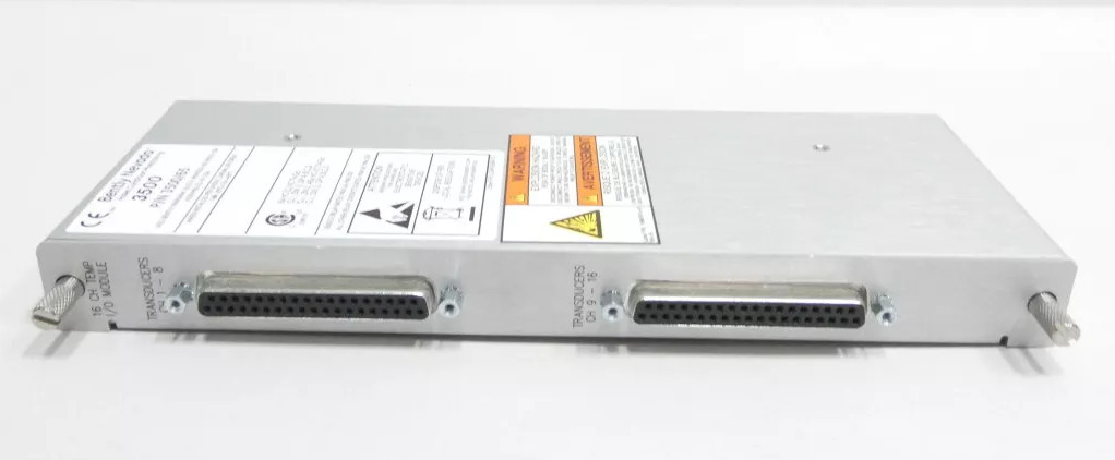 Bently Nevada 3500/65-02-00 172109-01 RTD/geïsoleerde punt TC I/O-module met externe beëindiging