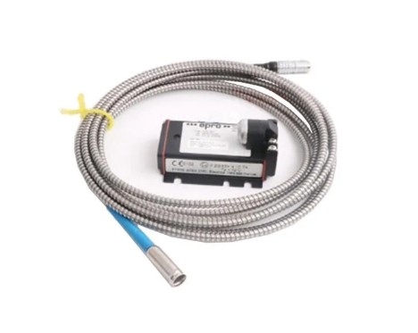 PR6424/010-140 EPRO M18x1.5 met gepantserde kabel 16 mm Eddy Current Sensor