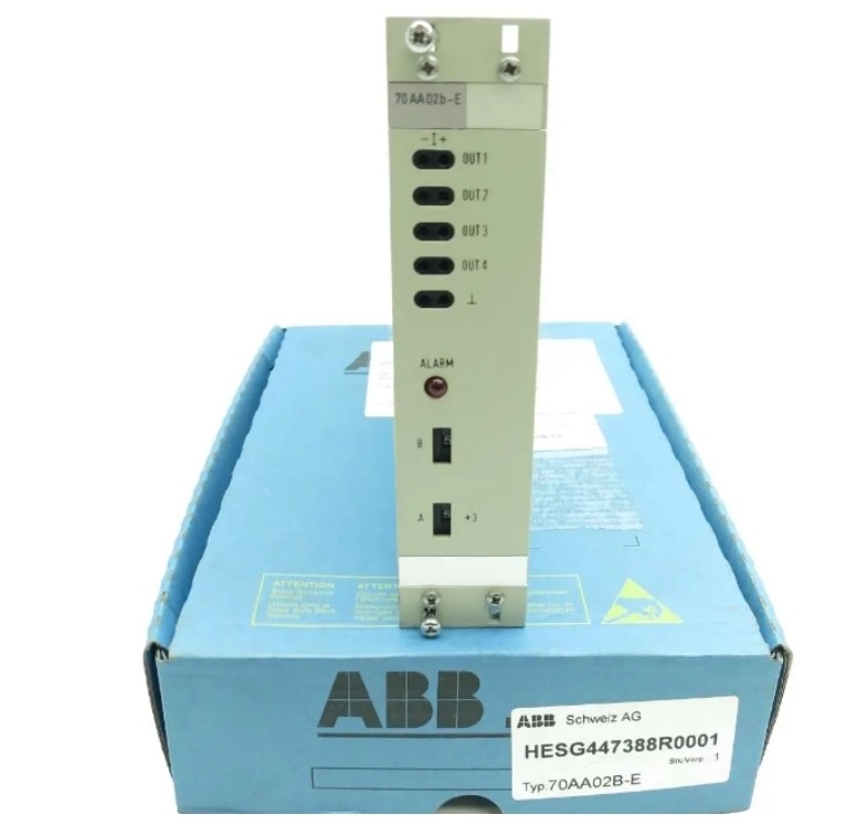 70AA02B-E HESG 447388 R1 ABB DCS System Control Module Spanningssignaaluitgangsmodule