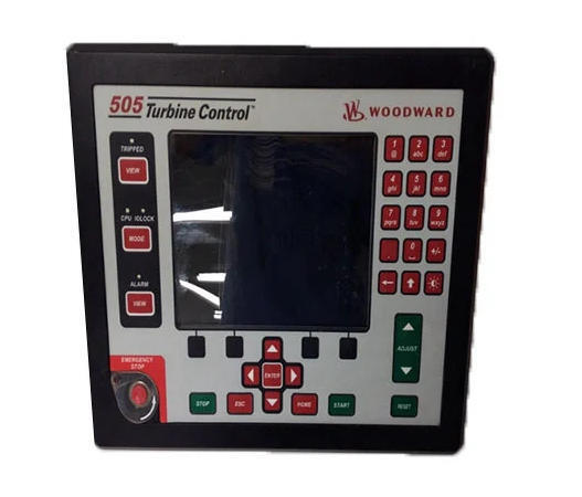 Woodward 8200-1312 Digital Governor Turbine Control System met hoge precisie snelheidsregeling en grafische mens-machine-interface voor industriële turbinemanagement