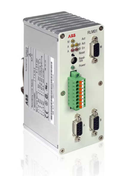 ABB RLM01 PROFIBUS Redundancy Link Module met redundante PROFIBUS DP Signal Repeater en automatische lijnschakeling
