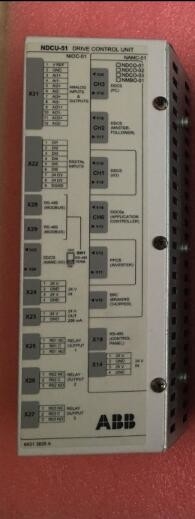 ABB-DCS ACS 600 MultiDrive-PLC van de de Controleeenheid van de Modulesaandrijving Vervangstukken ndcu-51C