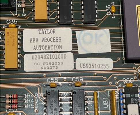6204bz10100d ABB CPU -bord